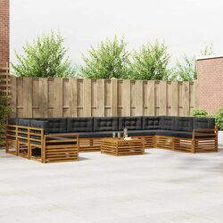 Quality Outdoor Furniture Set 11 pcs Acacia Wood