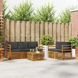 Practical and Stylish 6-Piece Outdoor Sofa Set