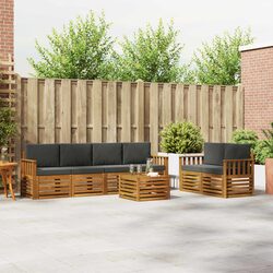 Warm and Practical 7-Piece Outdoor Sofa Set