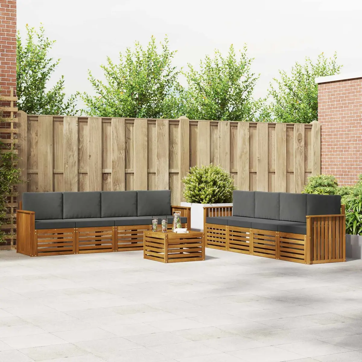 9-Piece Outdoor Sofa Set