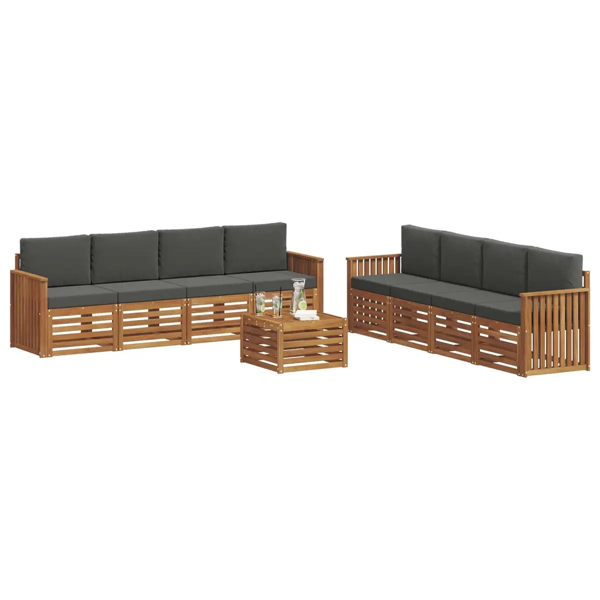 9-Piece Outdoor Sofa Set