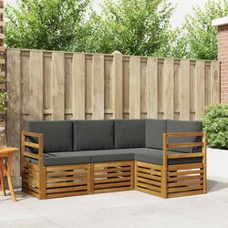 Comfortable and Practical 4-Piece Outdoor Sofa Set