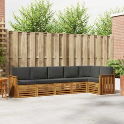Quality and Comfort: 6-Piece Outdoor Sectional Set