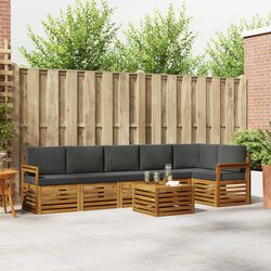 Comfort and Value: 7-Piece Outdoor Sectional Sofa Set