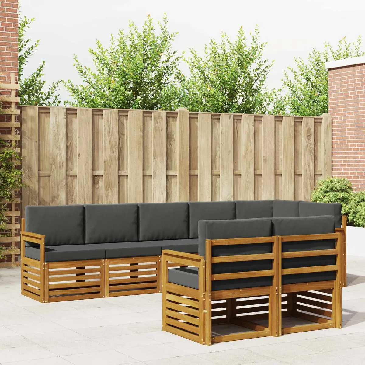 8-Piece Garden Sofa Set