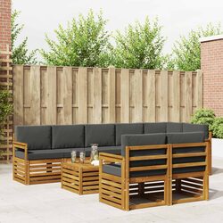 Durable 9-Piece Outdoor Sectional Sofa Set