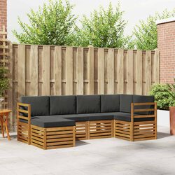 Durable 6-Piece Outdoor Sectional Sofa Set