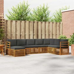 Practical and Stylish 8-Piece Outdoor Sofa Set