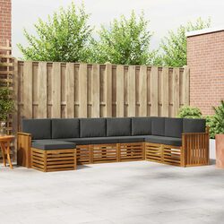 Warm and Inviting 8-Piece Outdoor Sofa Set