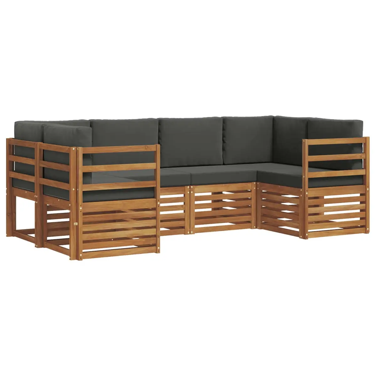 Outdoor 6-Piece Sectional Sofa Set