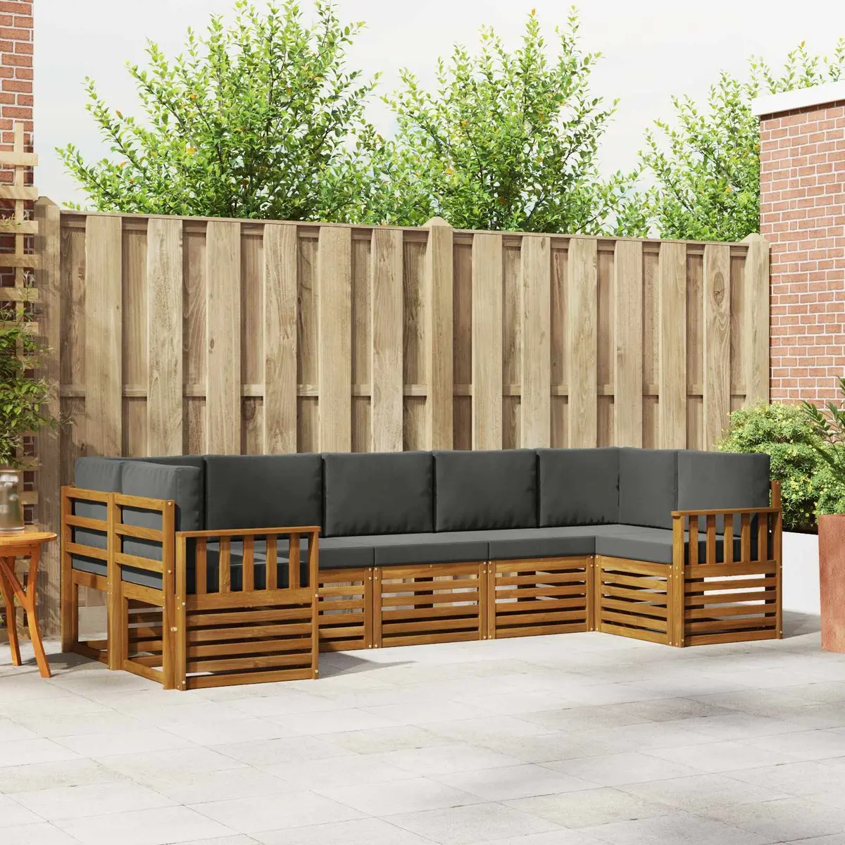 7-Piece Outdoor Sectional Sofa Set