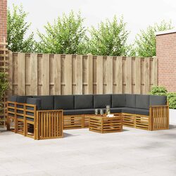 Comfortable and Durable 11 Piece Outdoor Sofa Set