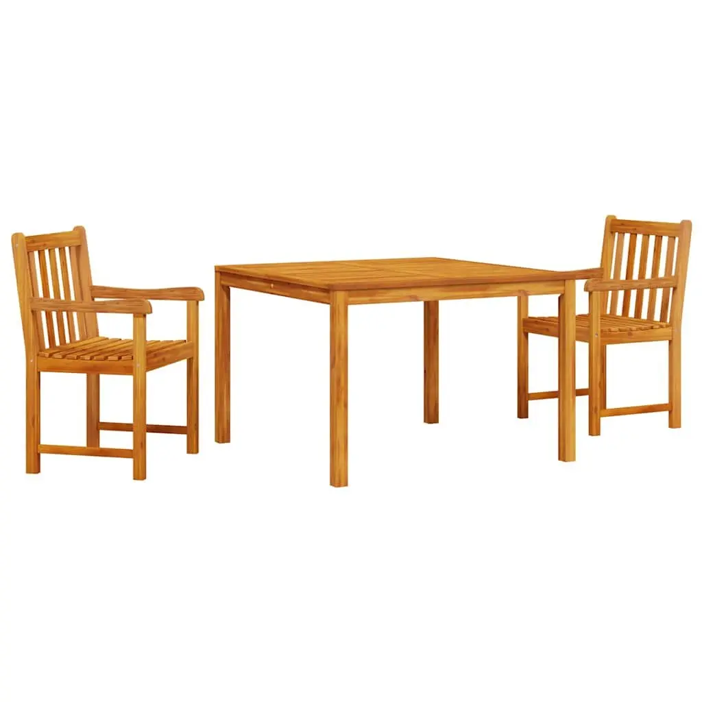 3-Piece Dining Set for Outdoor Enjoyment
