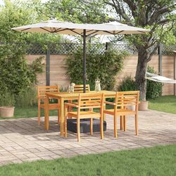 5-Piece Acacia Dining Set – Value for Your Garden