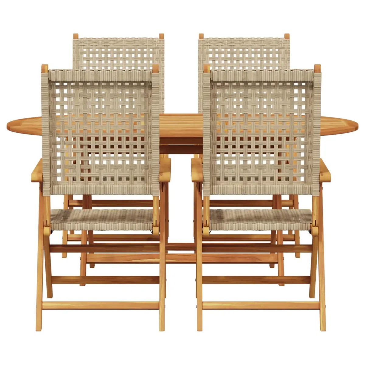 5-Piece Outdoor Dining Set with Comfort in Mind