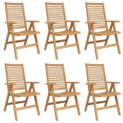 Reliable Folding Outdoor Chair Made of Teak Wood