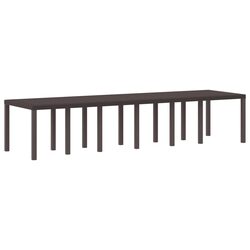 Reliable Brown Garden Dining Table for Your Home