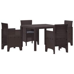 5-Piece Outdoor Dining Set: Comfort Meets Durability