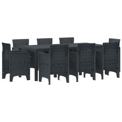 Comfortable and Valuable 9-Piece Outdoor Dining Set
