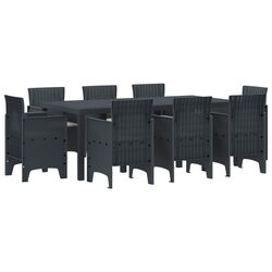 Reliable and Affordable 9-Piece Outdoor Dining Set