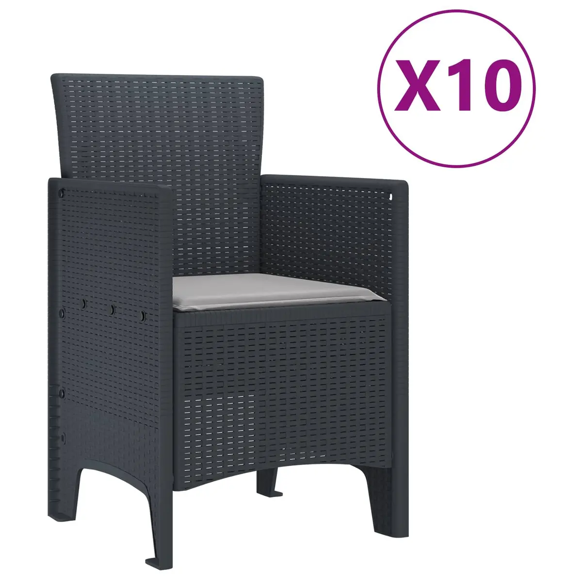 11-Piece Dining Set for Outdoor Use