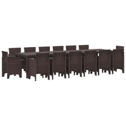 Reliable 15-Piece Garden Dining Set for Comfort and Value