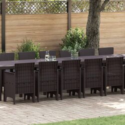 Value and Comfort in a 17-Piece Garden Dining Set