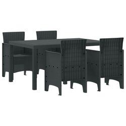 Value and Comfort: 5-Piece Outdoor Dining Set