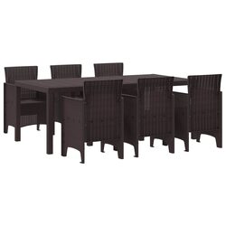 Reliable 7-Piece Garden Dining Set for Your Outdoor Area
