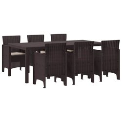 Warm Up Your Outdoor Space with 7-Piece Dining Set