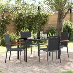 Reliable 5 Piece Outdoor Dining Set with Comfort