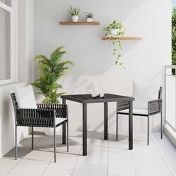 Reliable 3 Piece Dining Set for Outdoor Spaces