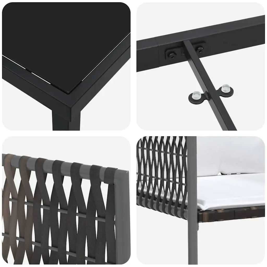 3 Piece Dining Set for Outdoor Spaces