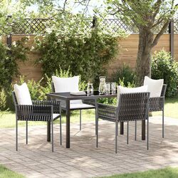 Quality 5-Piece Garden Dining Set with Comfort Features