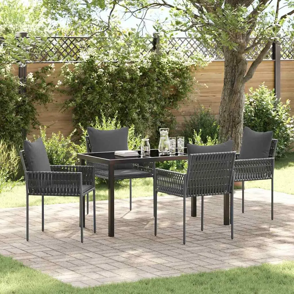 5-Piece Dining Set for Outdoor Use