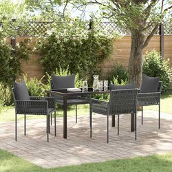 Reliable 5-Piece Dining Set for Outdoor Use