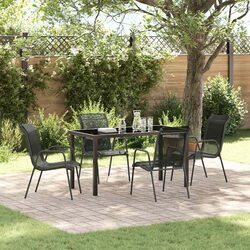 5-Piece Outdoor Dining Set: Practical and Stylish