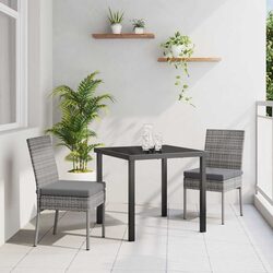 Reliable 3-Piece Garden Dining Set for Comfort