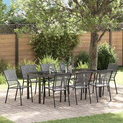 Durable and Affordable 9-Piece Outdoor Dining Set