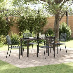 5-Piece Garden Dining Set: Value and Comfort Combined