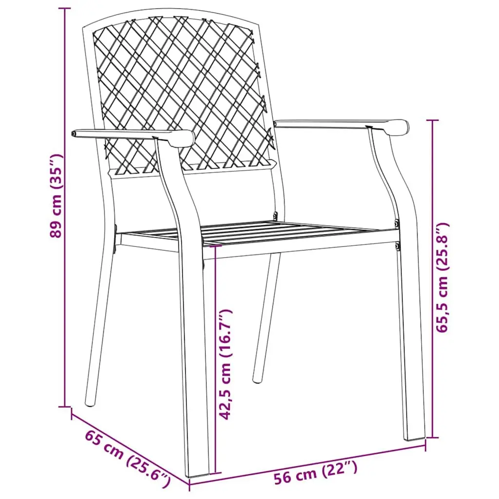 Garden Dining Set 5 Pieces Outdoor Furniture Anthracite Steel Frame Tempered Glass