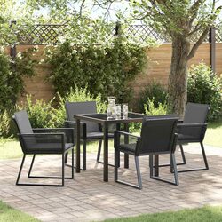 Quality 5-Piece Garden Dining Set for Outdoor Enjoyment