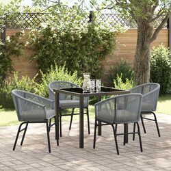 Value-Driven Garden Dining Set with Comfort in Mind