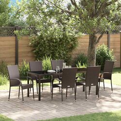 Reliable 7-Piece Garden Dining Set for Every Season