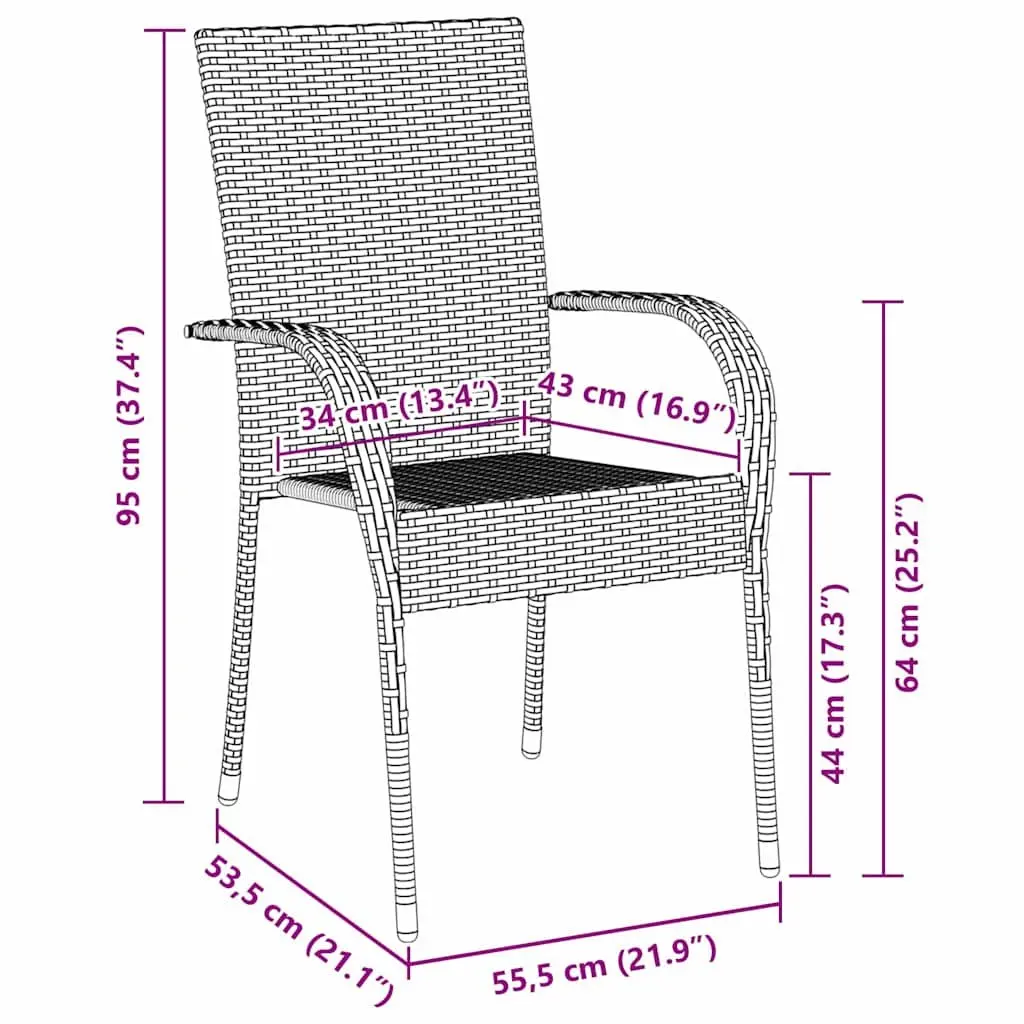 Garden Dining Set 5 Piece Outdoor Furniture Black Steel Frame Patio Table Chairs