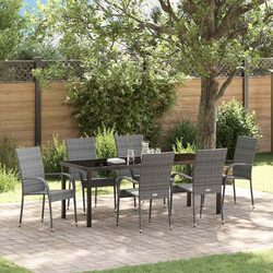 Warm and Welcoming 7-Piece Garden Dining Set