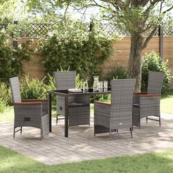 Comfortable and Affordable 5 Piece Garden Dining Set