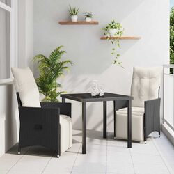 Comfortable 3-Piece Outdoor Dining Set – Ideal for Relaxing
