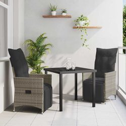 Comfortable and Practical 3 Piece Garden Dining Set