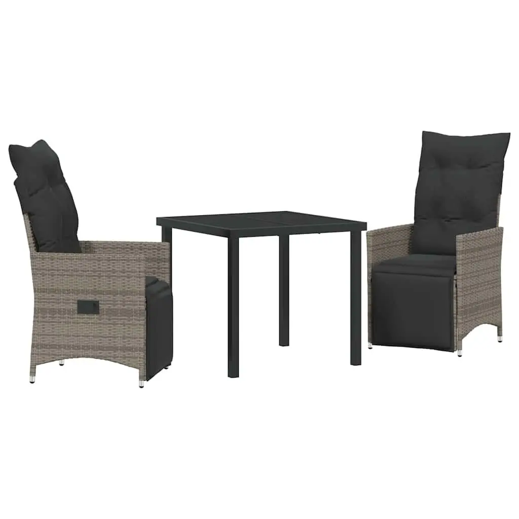 3 Piece Garden Dining Set